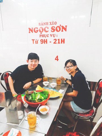 Banh xeo (Crispy Vietnamese crepe) Image 3