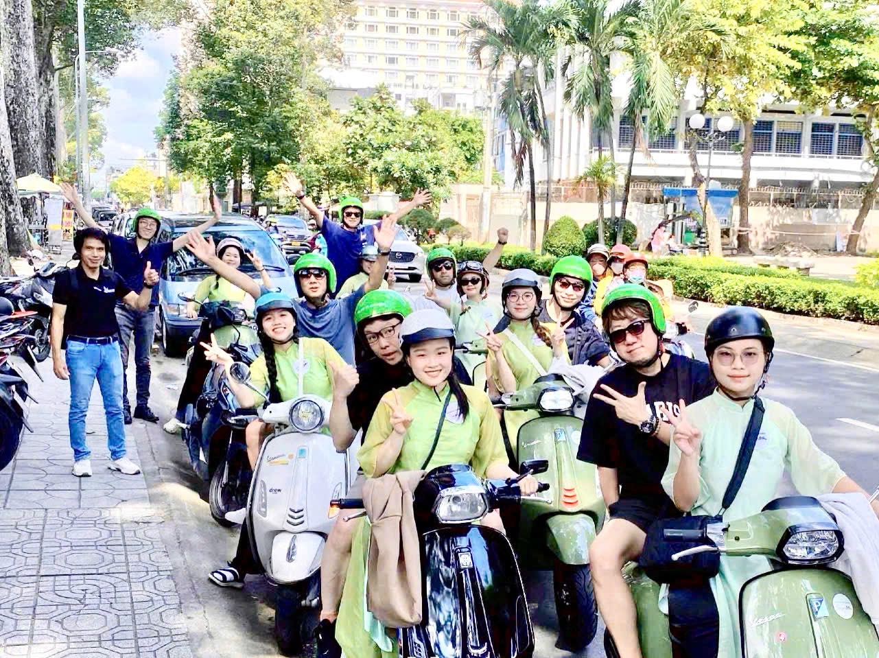 Day & Night street food with  12 tastings motorbike tour