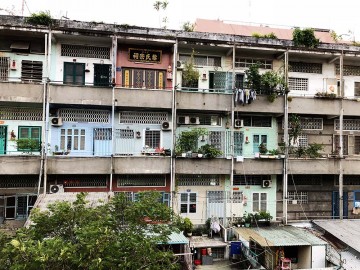 Old mysterious apartment building Image 7