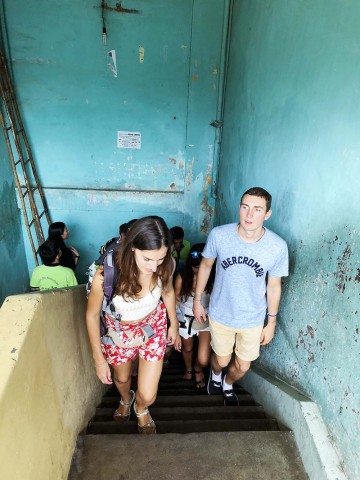 Old mysterious apartment building Image 2