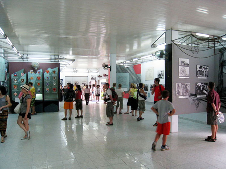 The main hall in War Remnants Museum