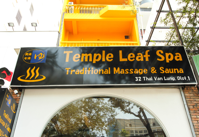 Temple Leaf Spa in ho chi minh city