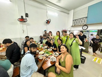 Saigon By Night and Street Food tour by scooter and motorbike